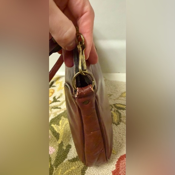 ETIENNE AIGNER Vintage Burgundy Leather Flex-Frame Shoulder Bag/Clurch Purse - Picture 16 of 16